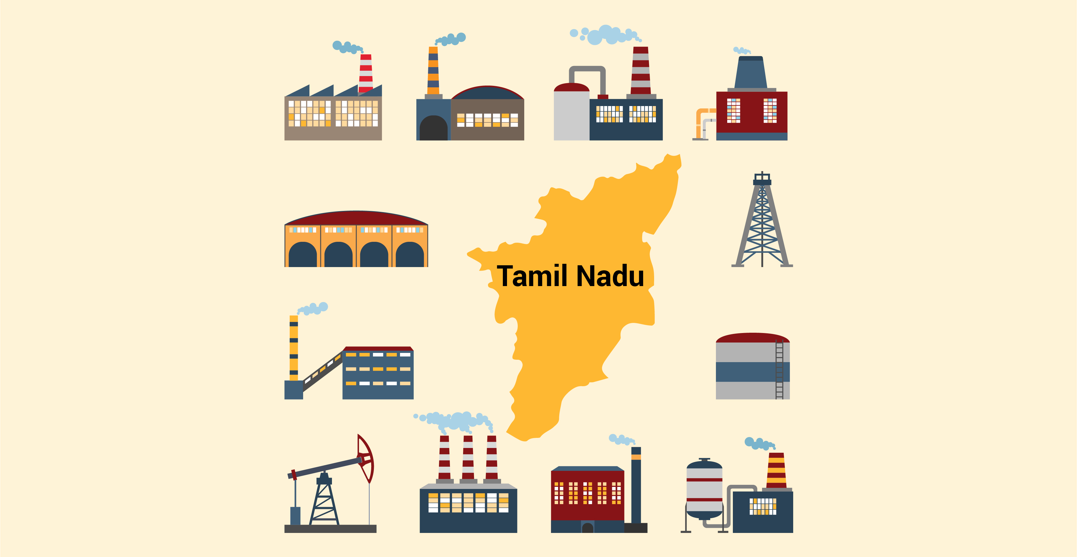 Major Industries in Tamil Nadu Jobs in Tamil Nadu